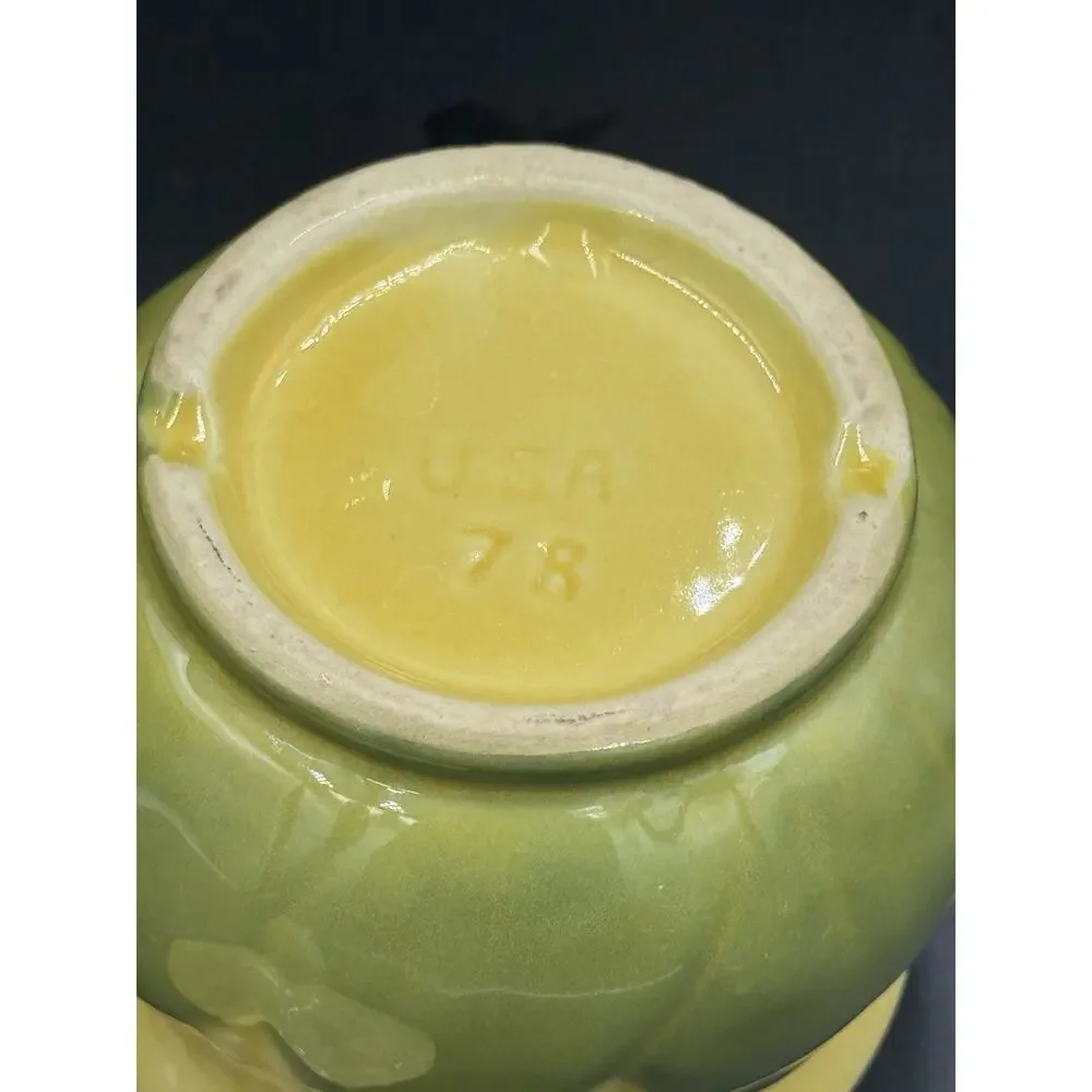 Vintage Shawnee Corn King Lidded Sugar & Creamer Set - MCM